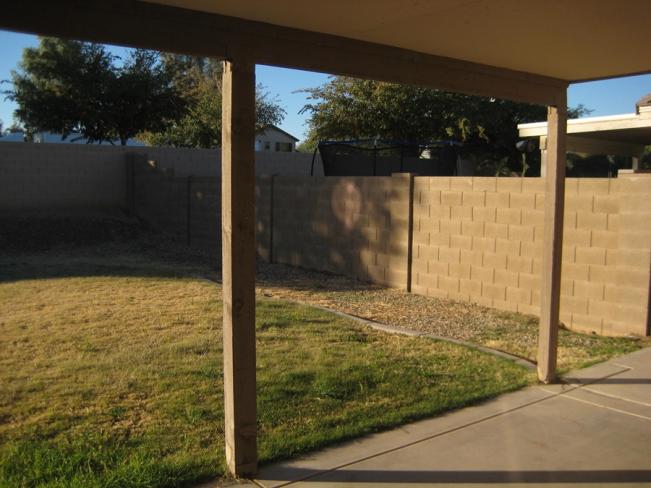 2477 W Wrangler Way Back yard 2477 W Wrangler Way Back yard