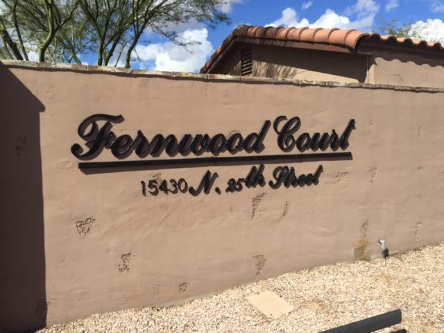 15430 N 25th ST Front Sign