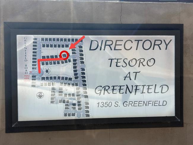 1350 S Greenfield RD Directory Marked Up_10202023